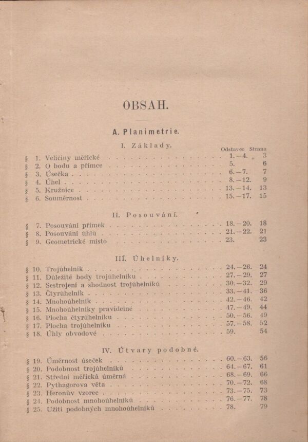 Jaroslav Havelka: GEOMETRIE PRO ÚSTAVY UČITELSKÉ