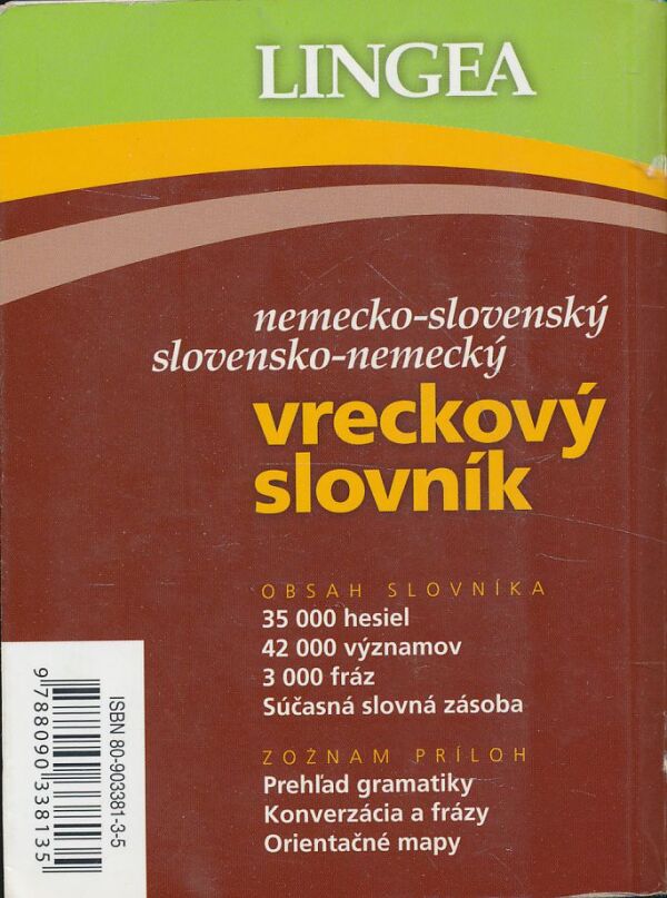 Nemecko-slovenský a slovensko-nemecký vreckový slovník