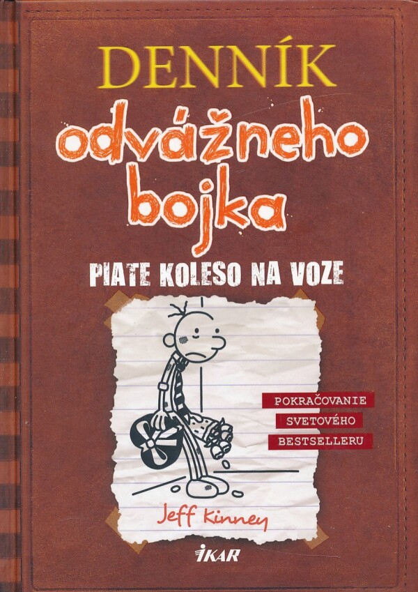 Jeff Kinney: DENNÍK ODVÁŽNEHO BOJKA 7 - PIATE KOLESO NA VOZE