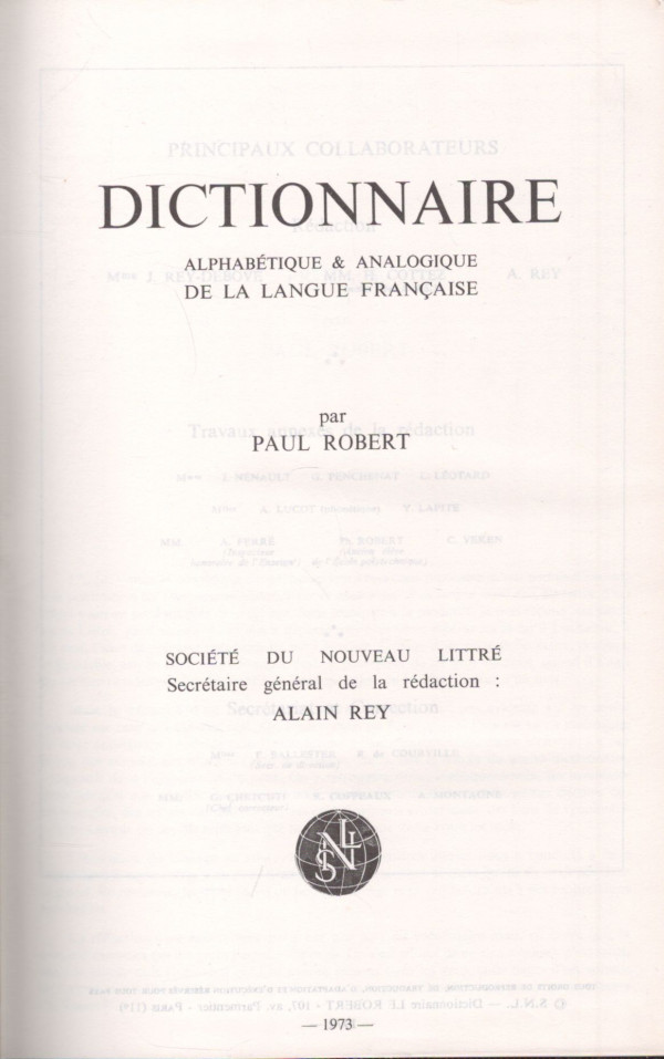 PETIT ROBERT