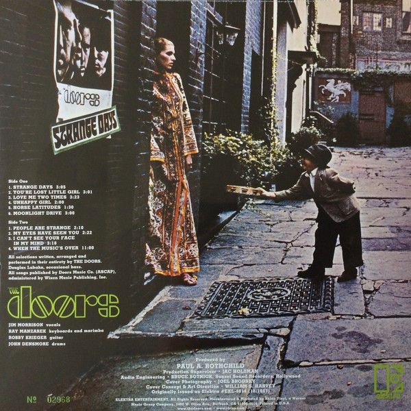 The Doors: STRANGE DAYS - LP