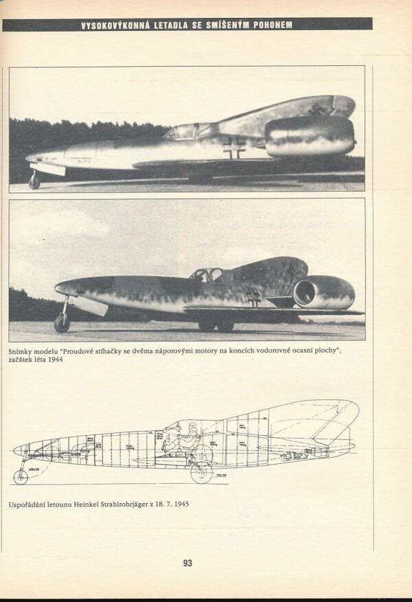 Joachim Dressel, Manfred Griehl: NĚMECKÁ RAKETOVÁ LETADLA 1935-1945