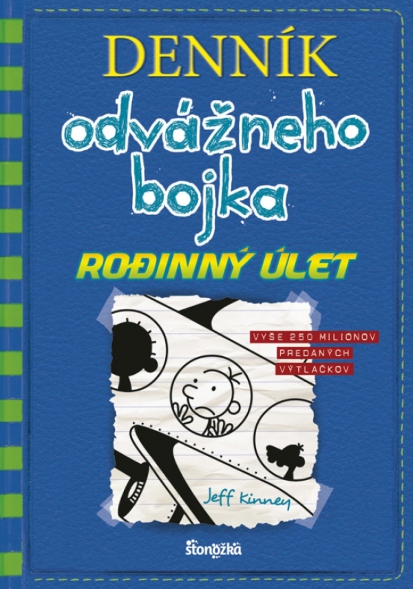 Jeff Kinney: DENNÍK ODVÁŽNEHO BOJKA 12 - RODINNÝ ÚLET