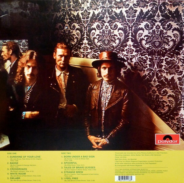 Cream: BEST OF CREAM - LP