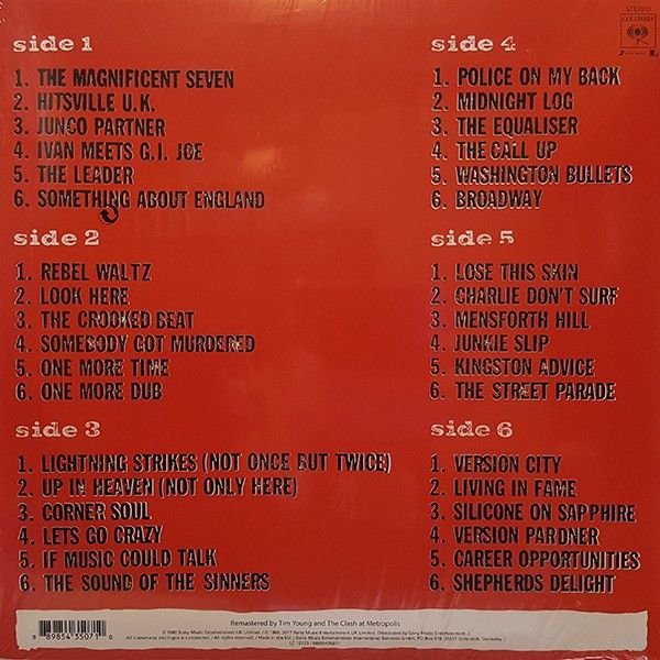 The Clash: SANDINISTA! - 3 LP