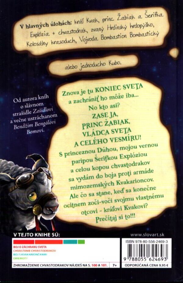 Guy Bass: PRINC ŽABIAK VLÁDCA VESMÍRU