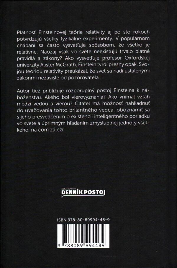 Alister McGrath: TEÓRIA VŠETKÉHO (NA ČOM ZÁLEŽÍ)