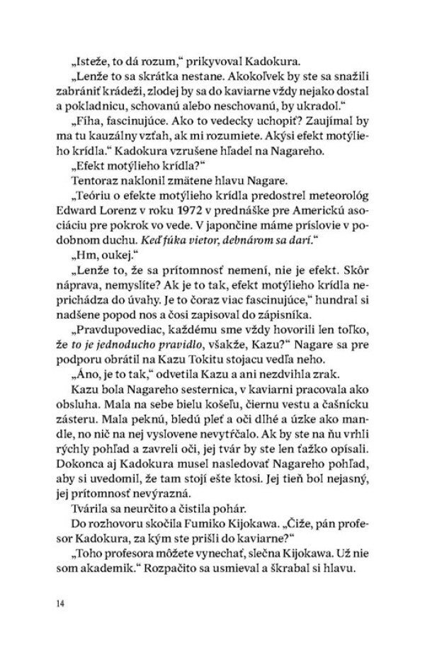 Tošikazu Kawaguči: KÝM SA STIHNEM ROZLÚČIŤ