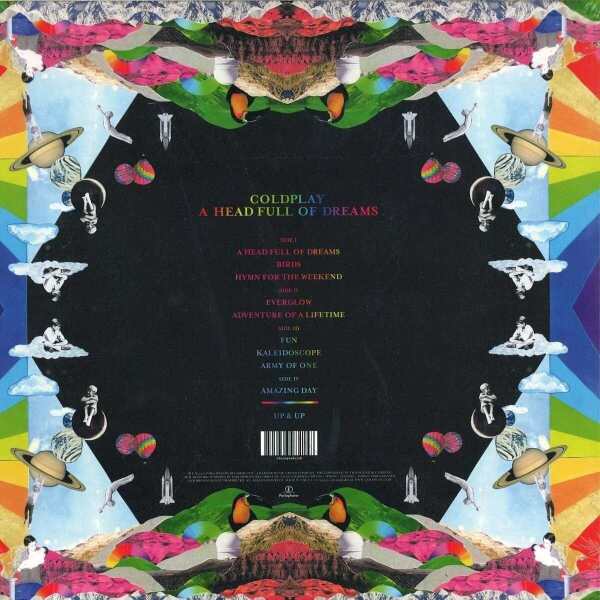 Coldplay: A HEAD FULL OF DREAMS - LP