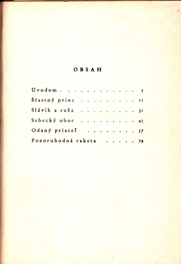 Oscar Wilde: ŠŤASTNÝ PRINC