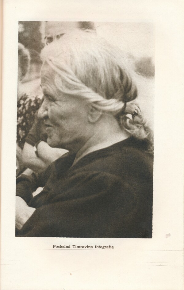 A. Matuška, I. Kusý, Z. Jesenská: TIMRAVA V KRITIKE A SPOMIENKACH