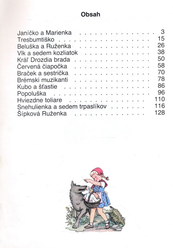 NAJKRAJŠIE ROZPRÁVKY BRATOV GRIMMOVCOV