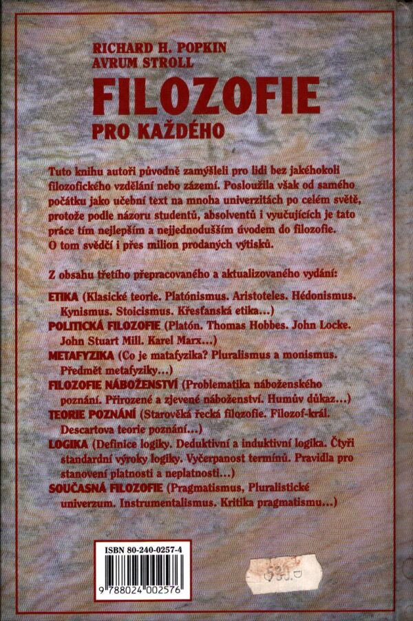 Richard H. Popkin, Avrum Stroll: FILOZOFIE PRO KAŽDÉHO