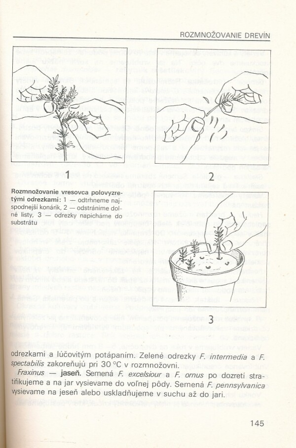 Árpád Jeszenszky: VRÚBĽOVANIE, OČKOVANIE, ROZMNOŽOVANIE