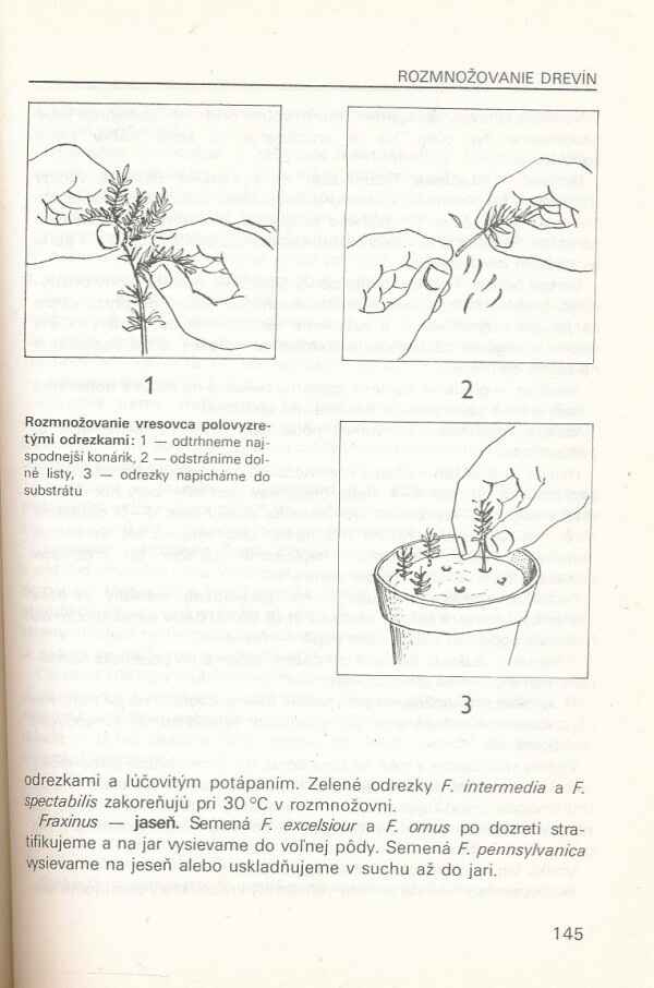 Árpád Jeszenszky: VRÚBĽOVANIE, OČKOVANIE, ROZMNOŽOVANIE