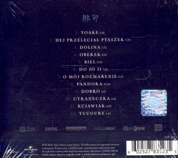 Anna Maria Jopek, Ozone Makoto: HAIKU