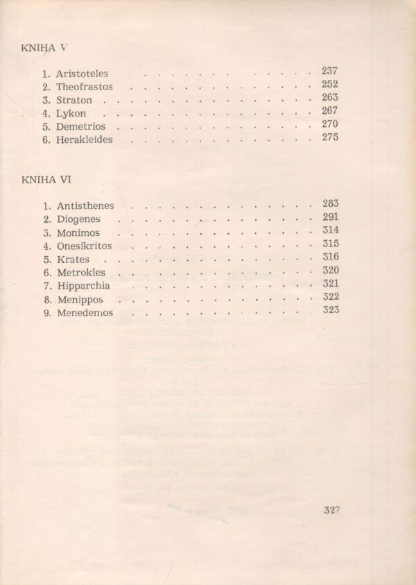 Diogenes Laertios: ŽIVOTOPISY SLÁVNYCH FILOZOFOV I-II