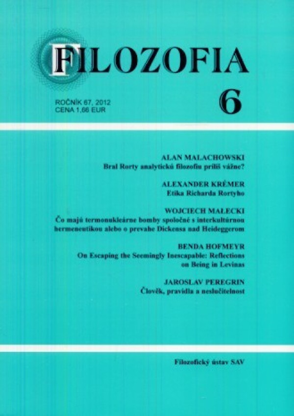 FILOZOFIA 6/2012