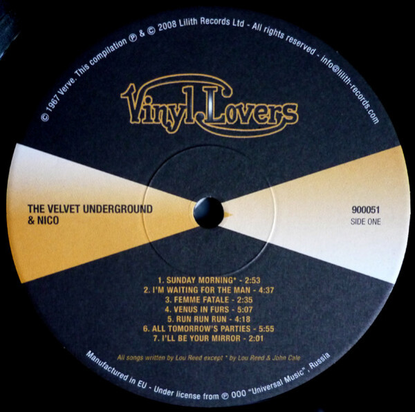 The Velvet Underground: THE VELVET UNDERGROUND AND NICO - LP