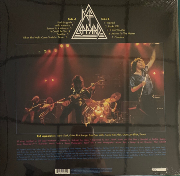 Leppard Def: ON THROUGH THE NIGHT - LP