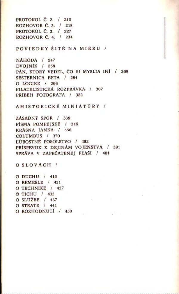 Peter Karvaš: HUMORESKY A INÉ KRATOCHVÍLE