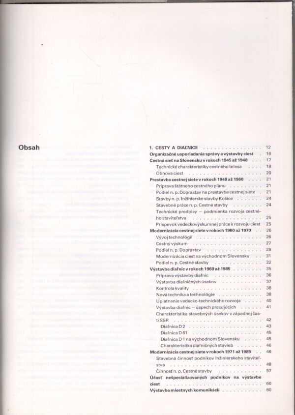 STAVEBNÍCTVO NA SLOVENSKU 1945 - 1985