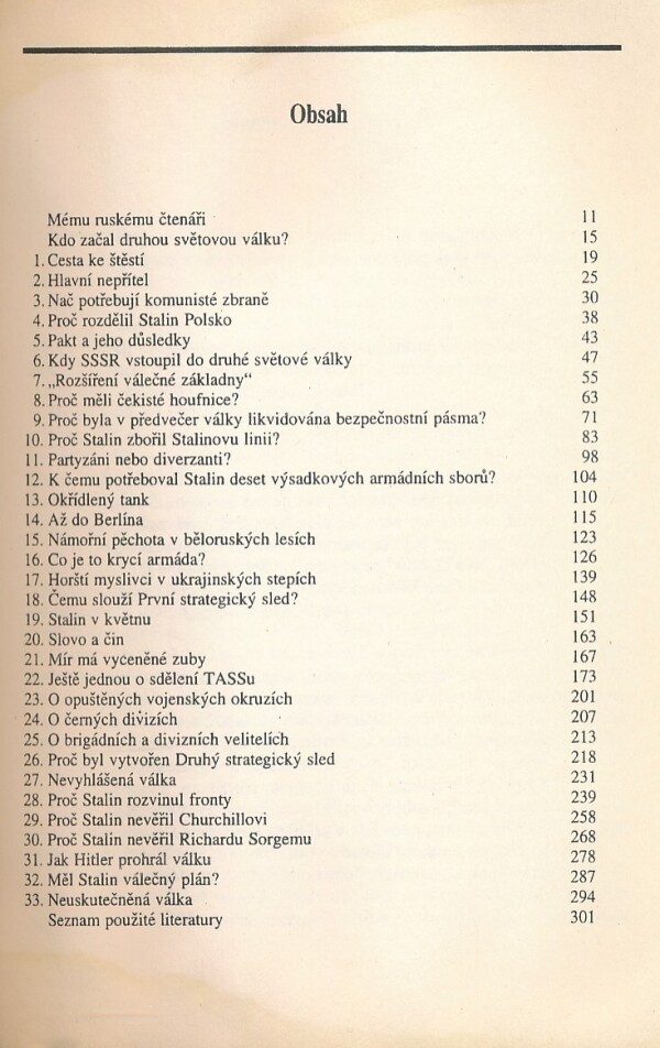 Viktor Suvorov: VŠECHNO BYLO JINAK