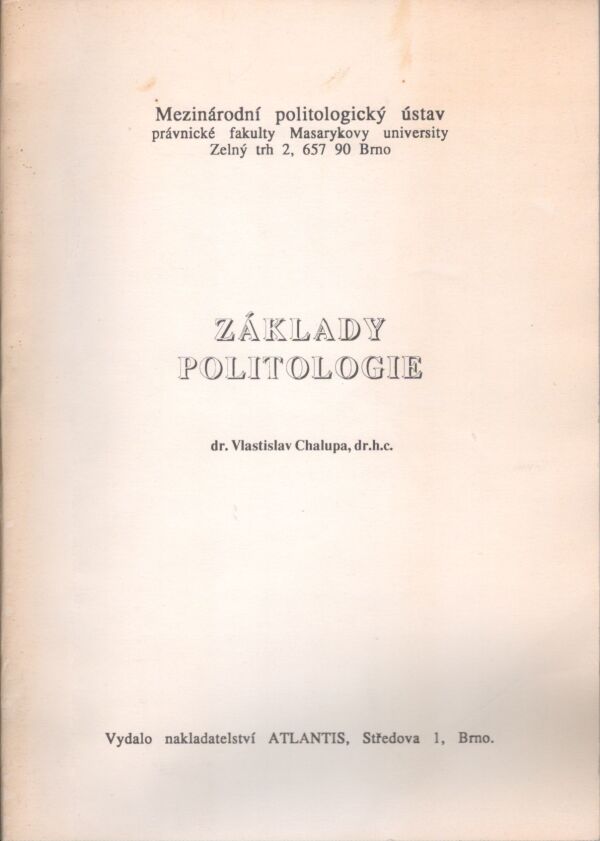Vlastislav Chalupa: