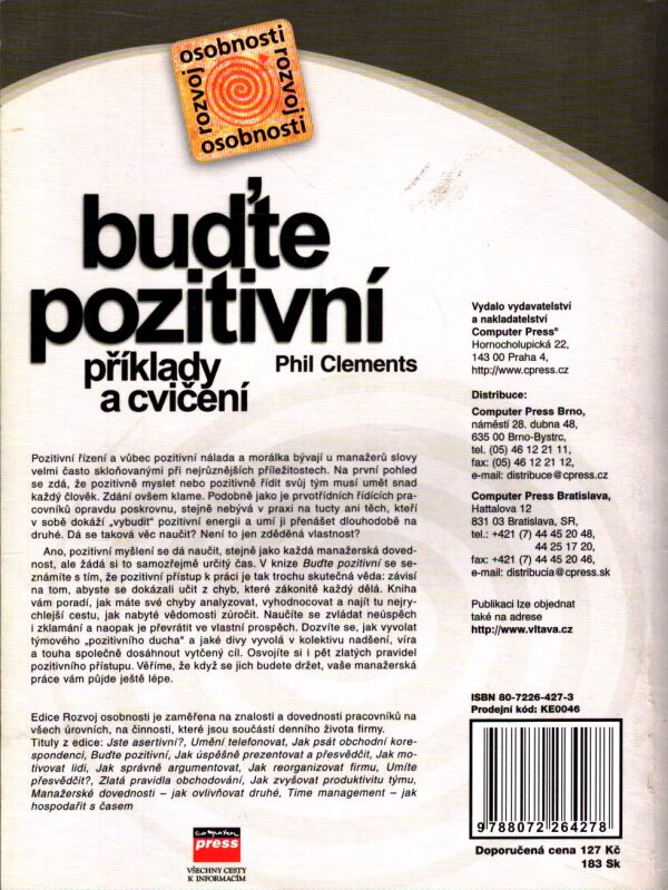 Phil Clements: BUĎTE POZITIVNÍ - PŘÍKLADY A CVIČENÍ