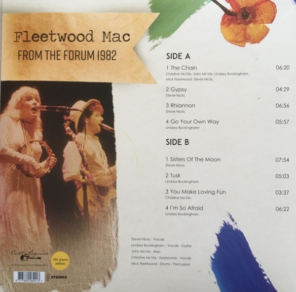 Fleetwood Mac: FROM THE FORUM 1982 - LP