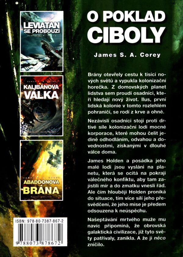 James S. A. Corey: O POKLAD CIBOLY