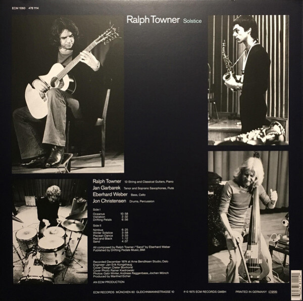 Ralph Towner: SOLSTICE - LP