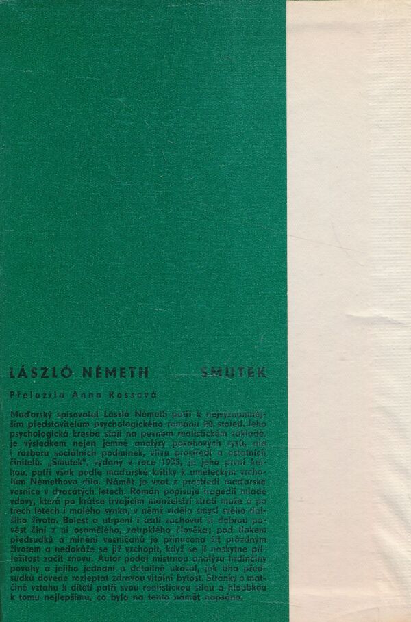 László Németh: Smutek