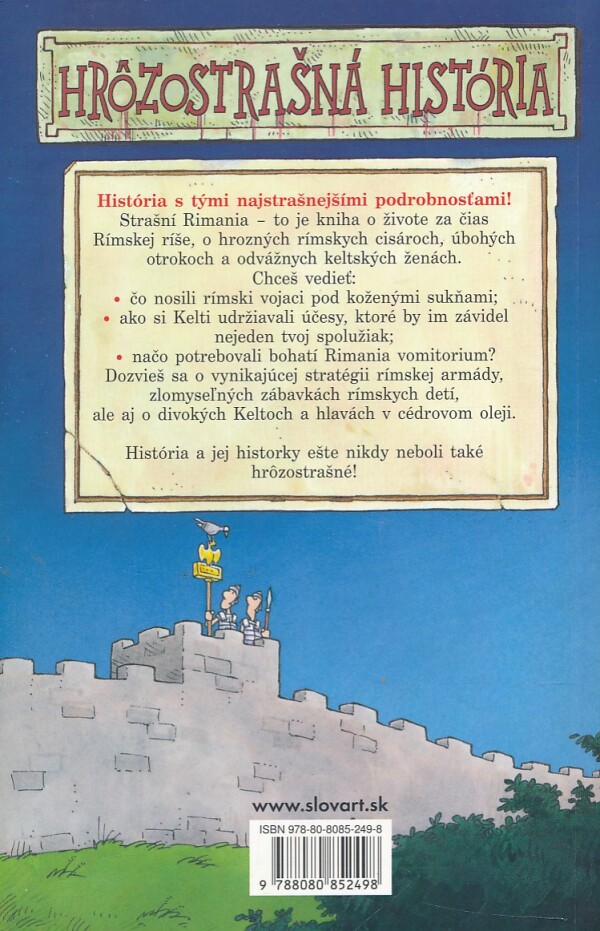 Terry Deary: HRÔZOSTRAŠNÁ HISTÓRIA - STRAŠNÍ RIMANIA