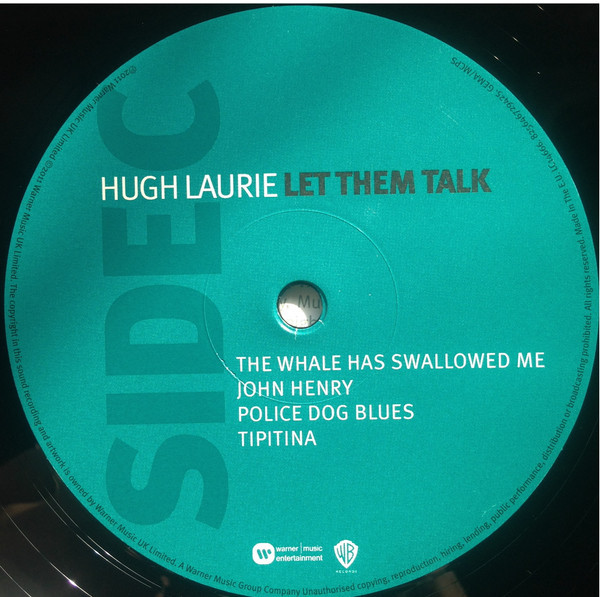 Hugh Laurie: LET THEM TALK - 2LP