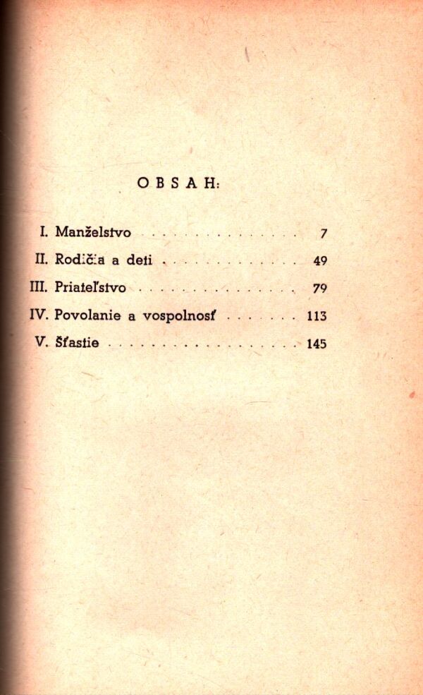 André Maurois: LÁSKA A PRIATEĽSTVO