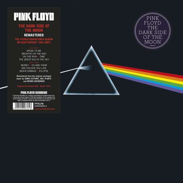 Pink Floyd: THE DARK SIDE OF THE MOON - LP