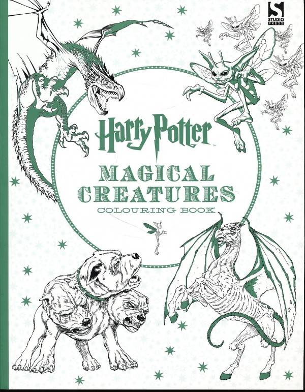 HARRY POTTER - MAGICAL CREATURES COLOURING BOOK