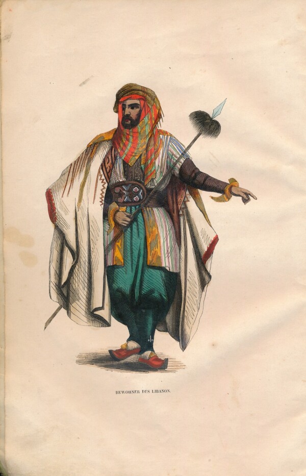 Heinrich Berghaus: DIE VÖLKER DES ERDBALLS - ERSTER BAND