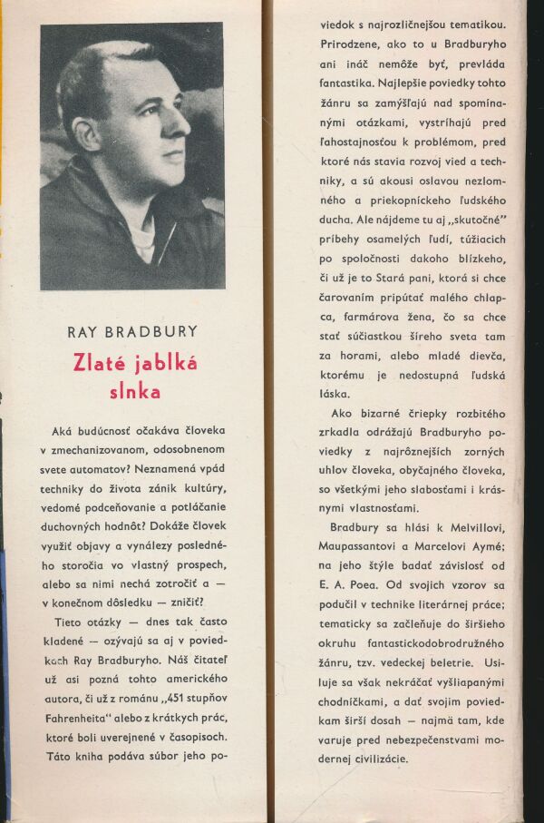 Ray Bradbury: Zlaté jablká slnka