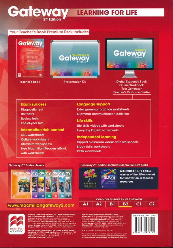 Anna Cole: GATEWAY TO MATURITA B2 - TEACHER`S BOOK PREMIUM PACK