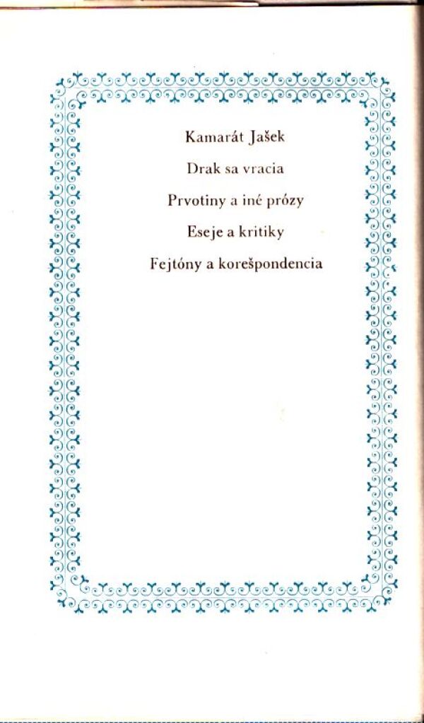 Dobroslav Chrobák: PRÓZY