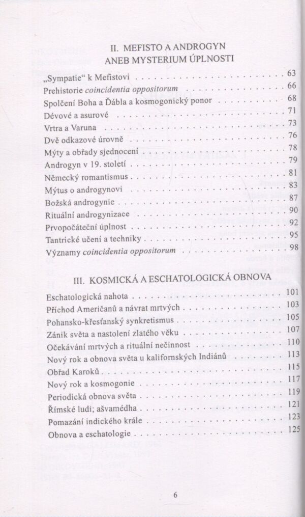 Mircea Eliade: MEFISTO A ANDROGYN