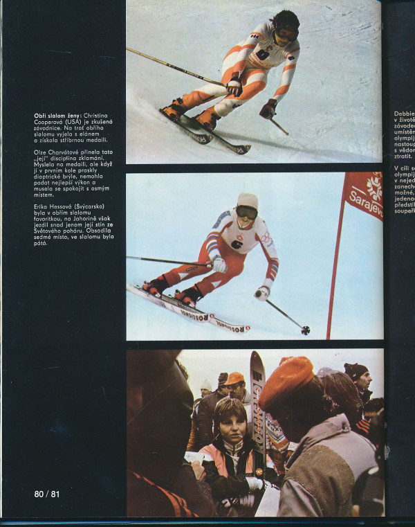 Vladimír Dobrovodský: XIV. Zimní Olympijské hry Sarajevo 1984