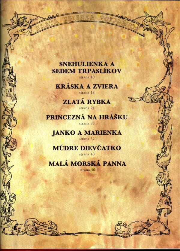 SNEHULIENKA A INÉ ROZPRÁVKY