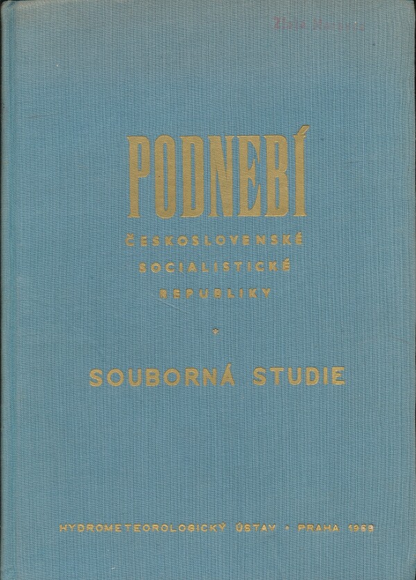 PODNEBÍ ČESKOSLOVENSKÉ SOCIALISTICKÉ REPUBLIKY