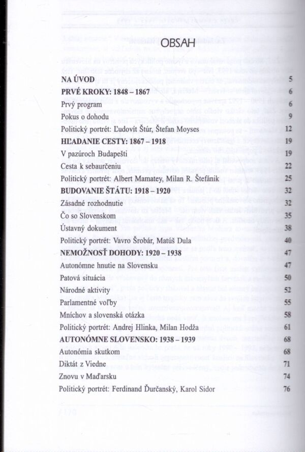 Svätoslav Mathé: SLOVENSKÁ POLITIKA V ROKOCH 1848 - 1993