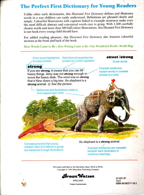 ILLUSTRATED FIRST DICTIONARY
