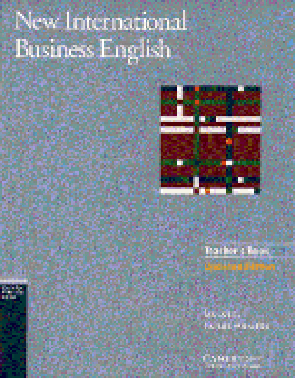 Leo Jones, Richard Alexander: NEW INTERNATIONAL BUSINESS ENGLISH TB