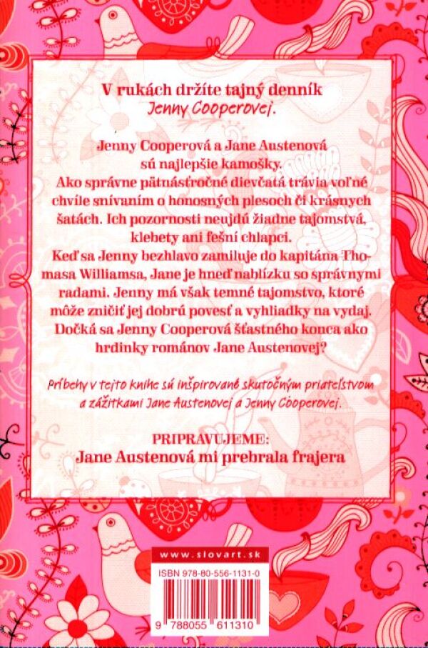 Cora Harrison: JANE AUSTENOVÁ BOLA MOJA NAJLEPŠIA KAMOŠKA